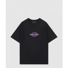 발렌시아가 로고 프린트 반팔