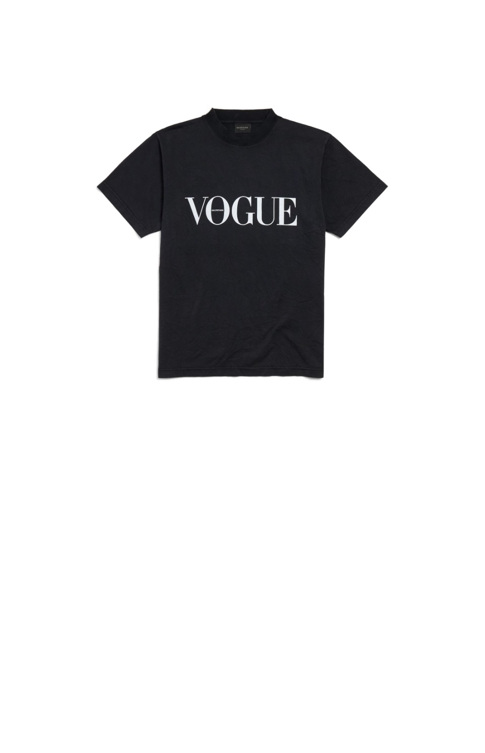 발렌시아가 보그 스몰 핏 티셔츠