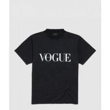 발렌시아가 보그 스몰 핏 티셔츠