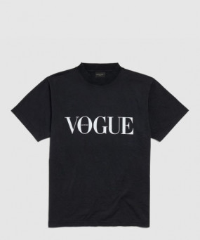 발렌시아가 보그 스몰 핏 티셔츠