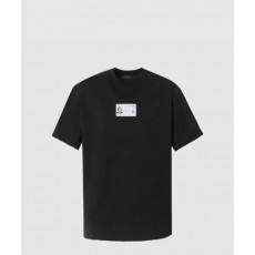 발렌시아가 로고 프린트 반팔