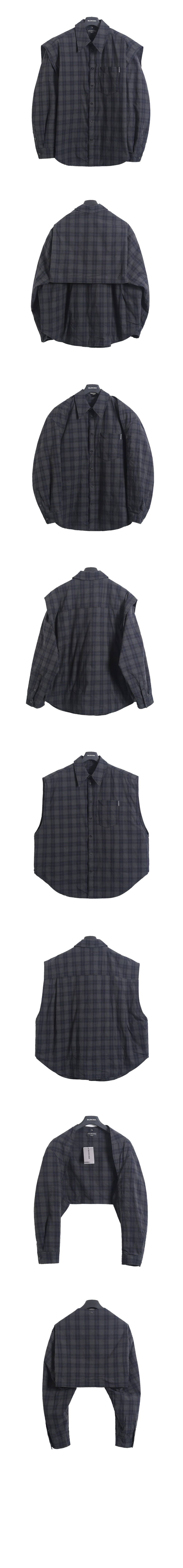 발렌시아가 오버사이즈 셔츠