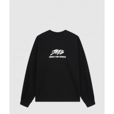 발렌시아가 로고 프린트 면 톱