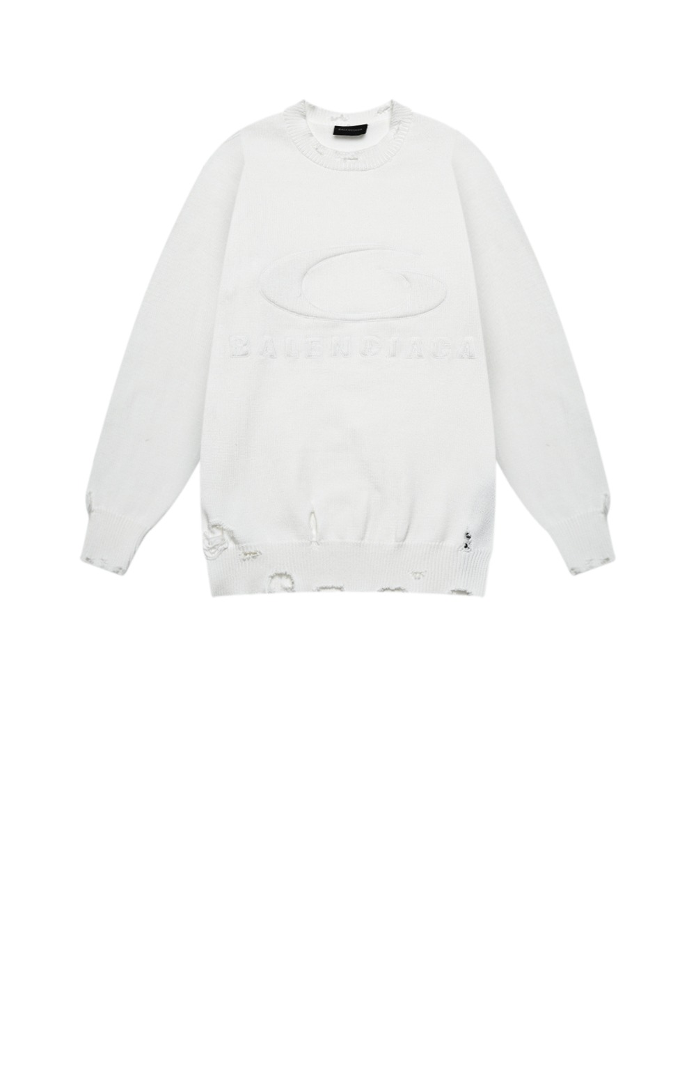 발렌시아가 플라워 코튼 톱