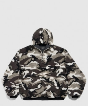 발렌시아가 스키 집업 후디