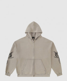 발렌시아가 집업 후드 레귤러 핏