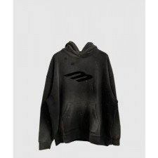 발렌시아가 로고 프린트 면 톱