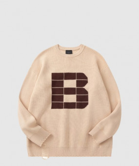 발렌시아가 캠페인 스웨터