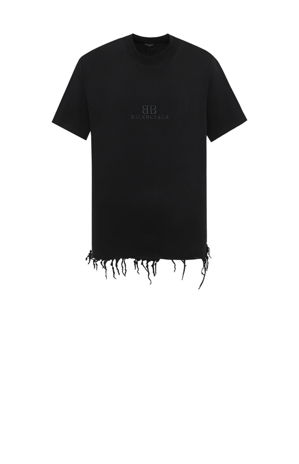 발렌시아가 BB 클래식 발렌시아가 오버사이즈 크롭 티셔츠