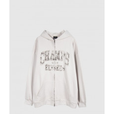 발렌시아가 샹젤리제 레귤러 핏 집업 후디