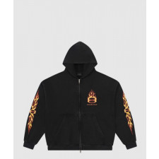 발렌시아가 후드 티셔츠