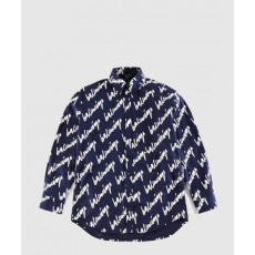 발렌시아가 뉴 스크리블 셔츠