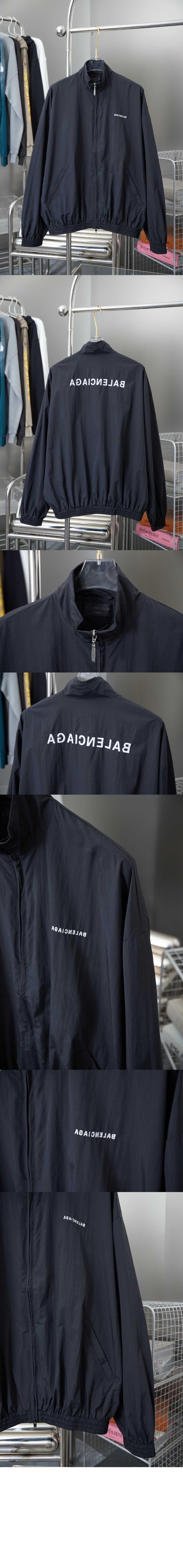 발렌시아가 로고 집업 자켓