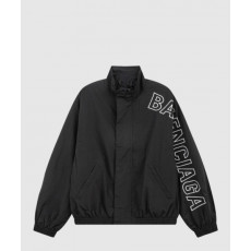 발렌시아가 로고 자수 트랙 자켓