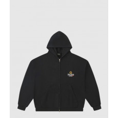 발렌시아가 레귤러 핏 집업 후디