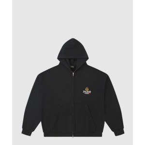 발렌시아가 레귤러 핏 집업 후디