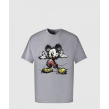 발렌시아가 로고 프린트 반팔