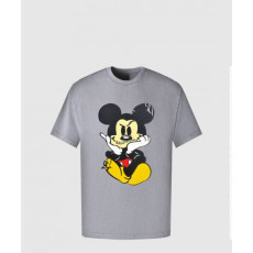 발렌시아가 로고 프린트 반팔