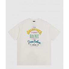 발렌시아가 로고 프린트 반팔