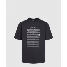 발렌시아가 로고 프린트 반팔