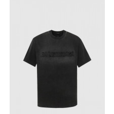 발렌시아가 로고 프린트 반팔