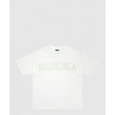 발렌시아가 로고 프린트 반팔