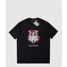 발렌시아가 로고 프린트 반팔