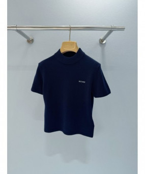 미우미우 캐시미어 니트 반팔