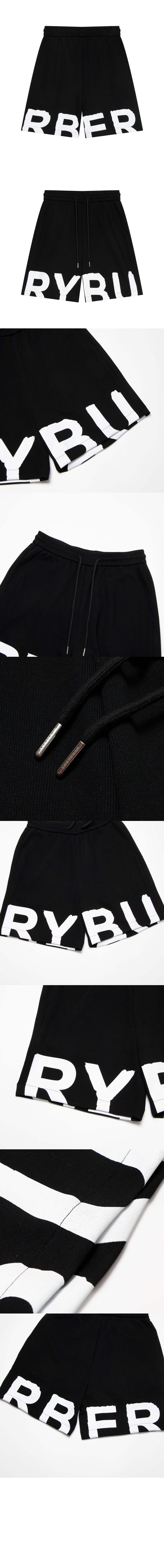 버버리 프린트 쇼트 팬츠