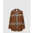 버버리 체크 실크 셔츠