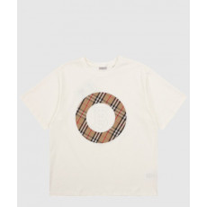 버버리 로고 프린트 반팔