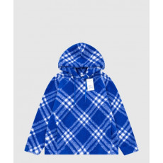 버버리 로고 후드 긴팔