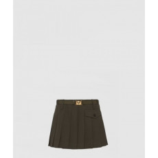 버버리 로고 스커트