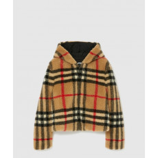 버버리 체크 플리스 재킷