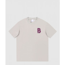 버버리 로고 코튼 티셔츠