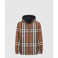 버버리 체크 나일론 재킷