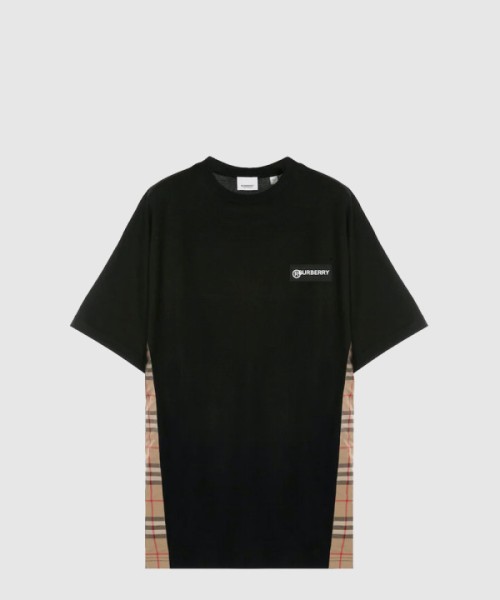 버버리 블록 면 티셔츠