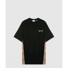 버버리 블록 면 티셔츠