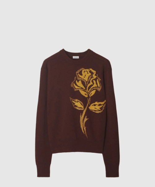 버버리 로즈 울 블렌드 스웨터