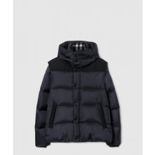 버버리 디태처블 슬리브 나일론 퍼퍼 재킷