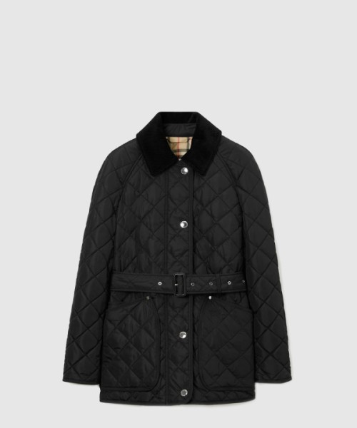 버버리 퀼팅 나일론 재킷