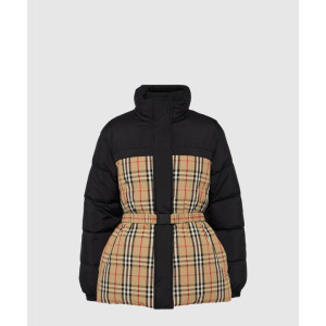 버버리 리버시블 체크 퍼퍼 재킷