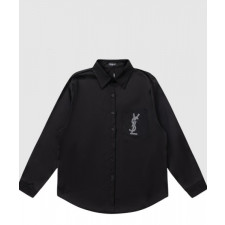 생로랑 코튼 포플린 소재의 셔츠