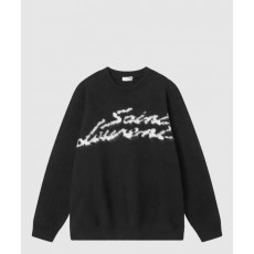 생로랑 플라워 코튼 톱