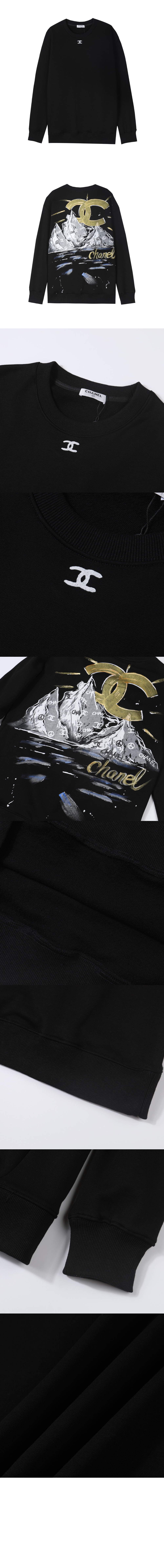 생로랑 플라워 코튼 톱