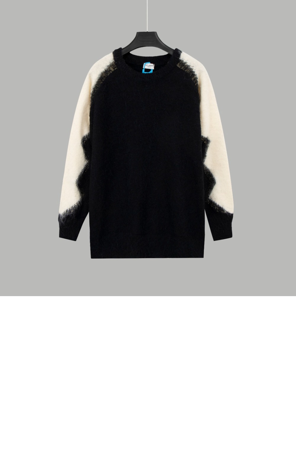 생로랑 플라워 코튼 톱