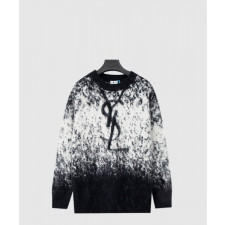 생로랑 플라워 코튼 톱