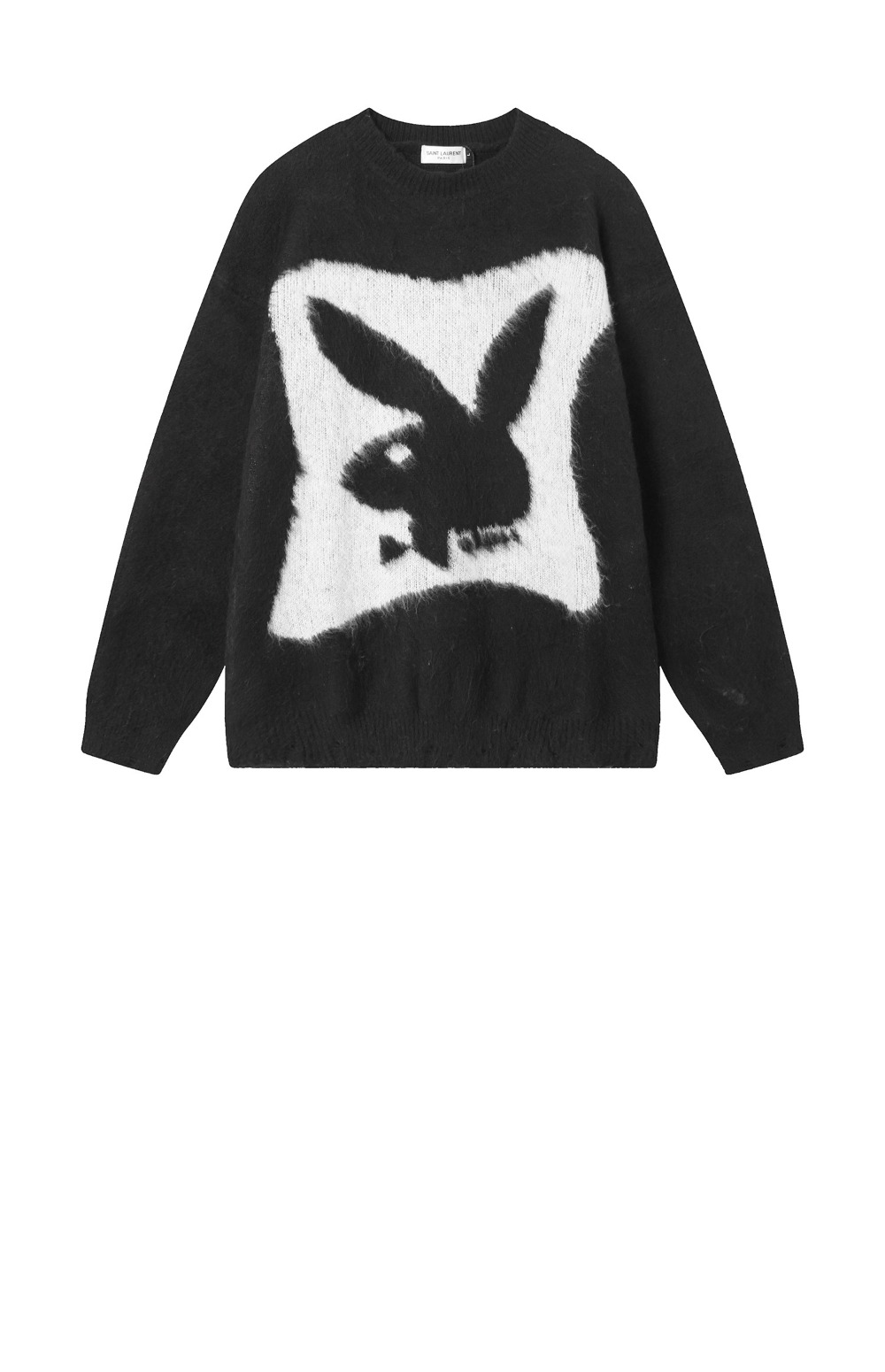 생로랑 플라워 코튼 톱