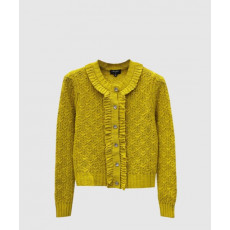 샤넬 프린트 니트 톱