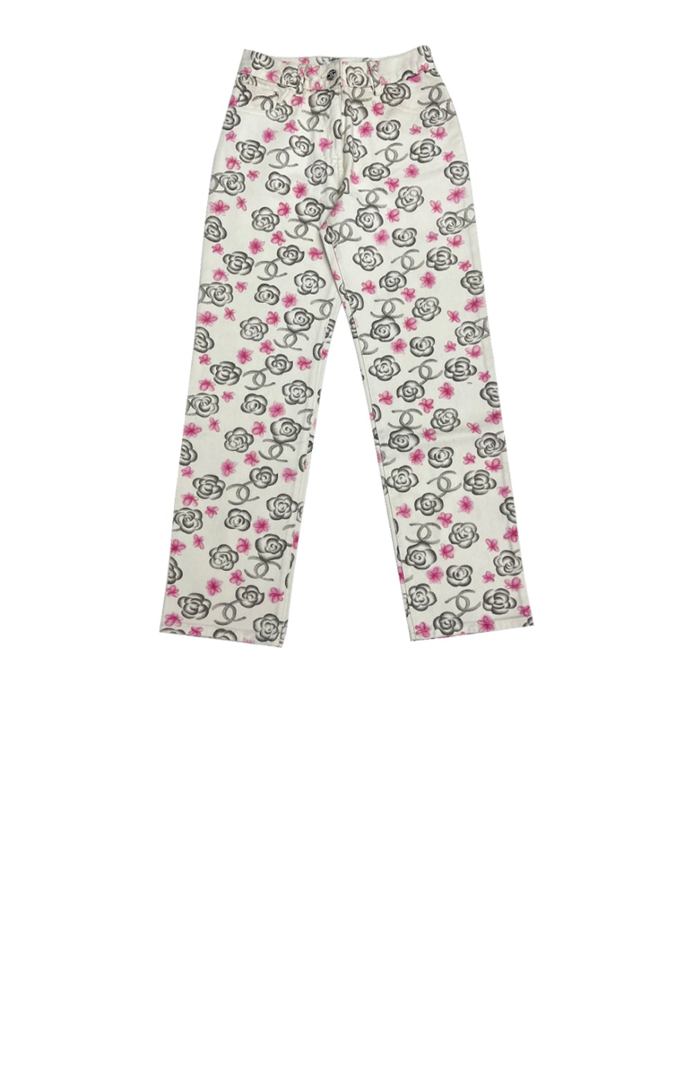 샤넬 데님 팬츠